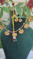 Priyal Gold Plated Heritage Necklace Set