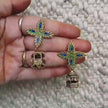 Unnati Gold Plated jhumki Earrings