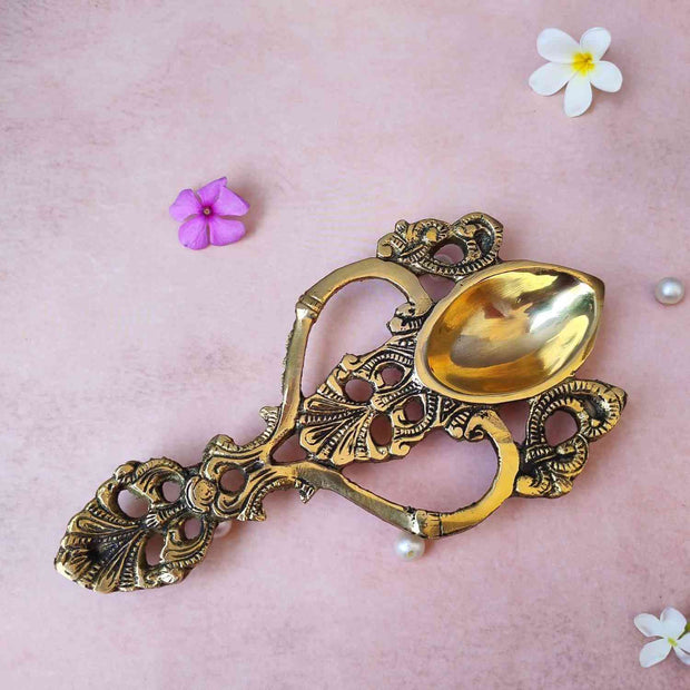 Pure Brass Hawan Diya