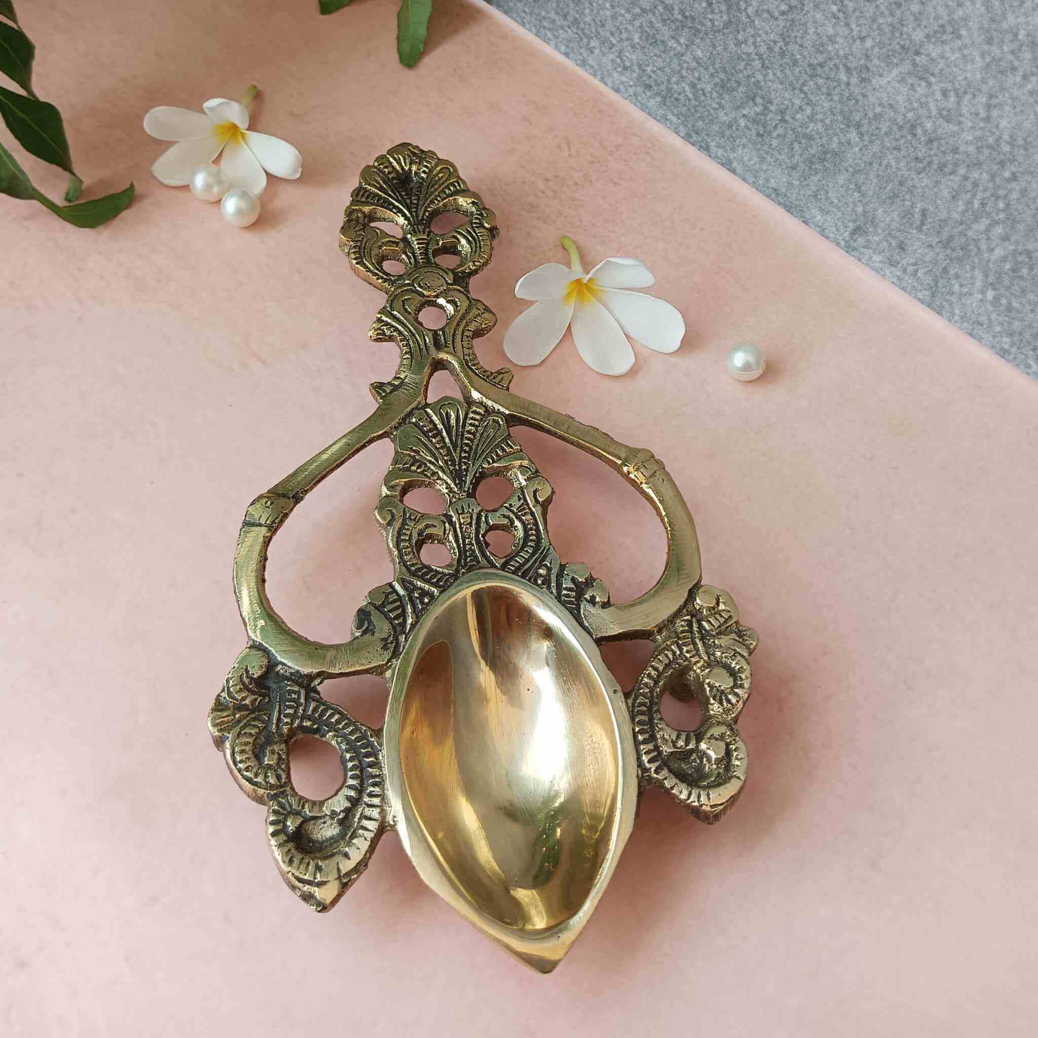 Pure Brass Hawan Diya