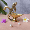 Pure Brass Mayur Diya