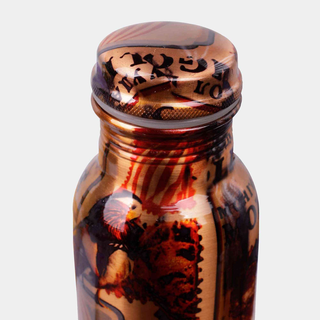 Random Skyview Print Copper Bottle - The Sundook