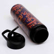 Rangoli Art Blue Copper Sipper Bottle