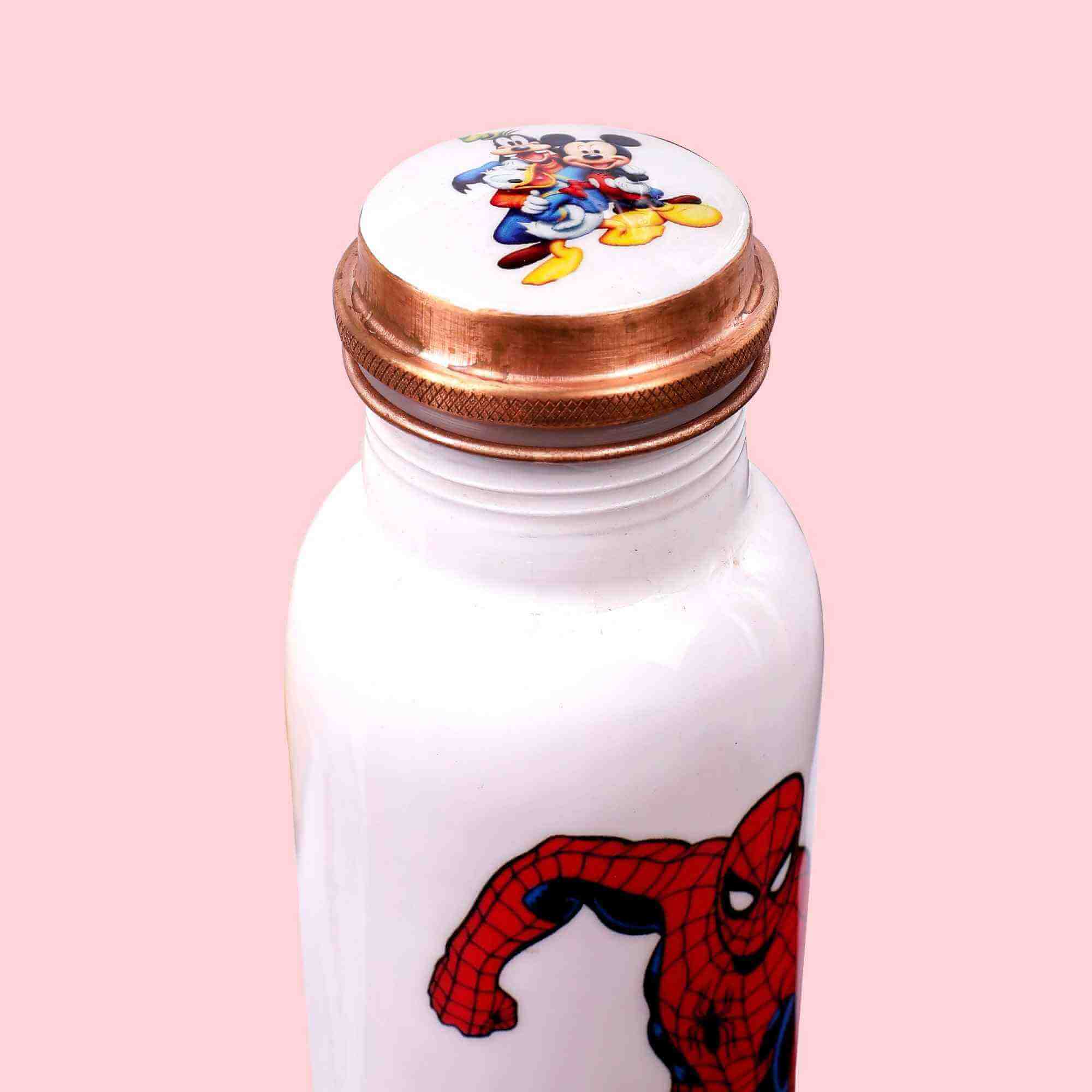Saviour Spiderman Copper Bottle & Tumblers' Set