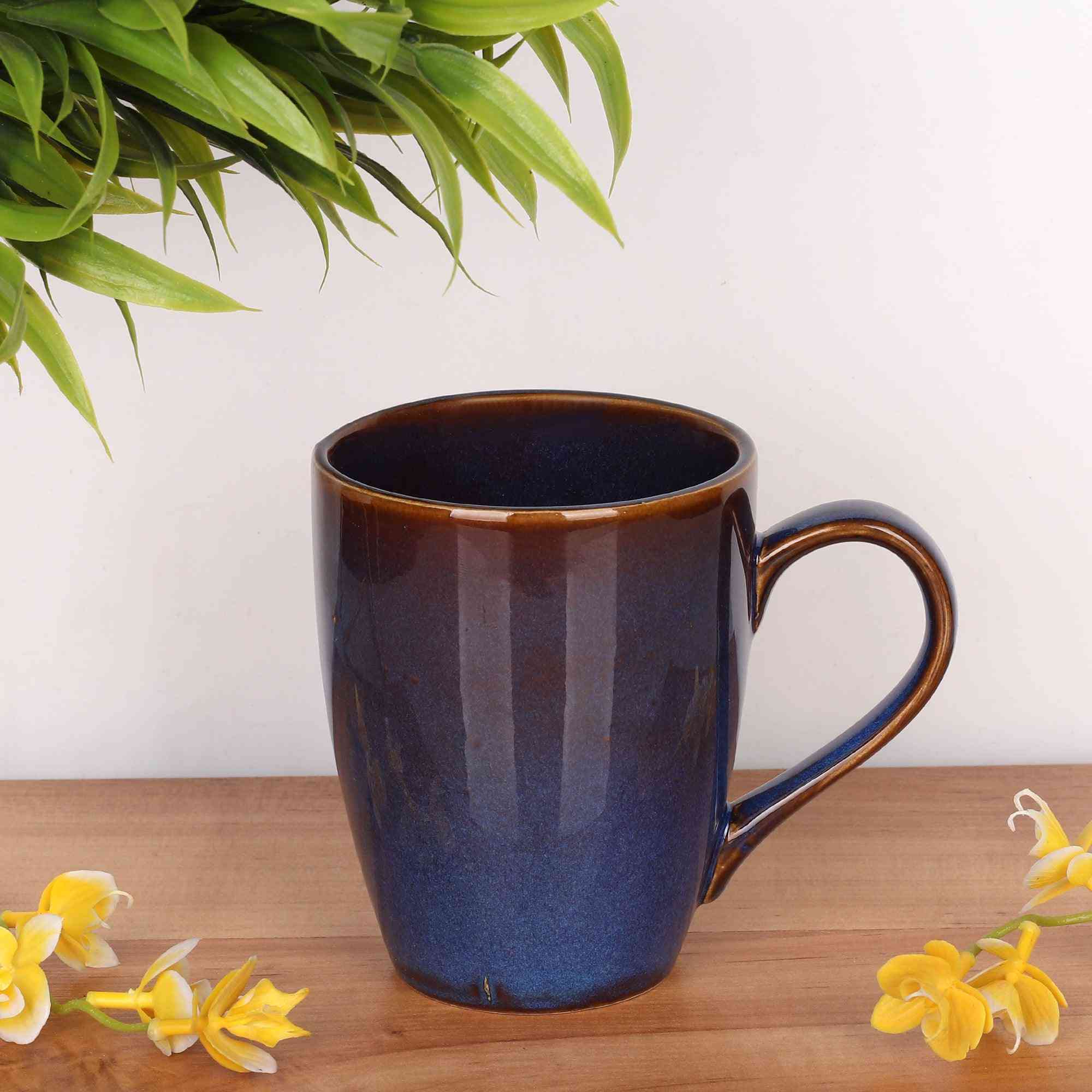 Shades of Blue Solid Coffee/Milk Mug