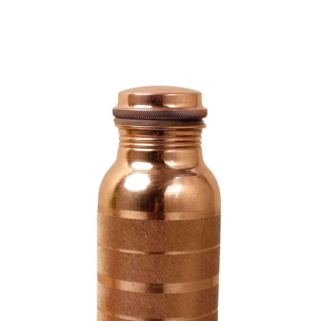 Silver Touch Copper Bottle & Tumblers' Set - The Sundook