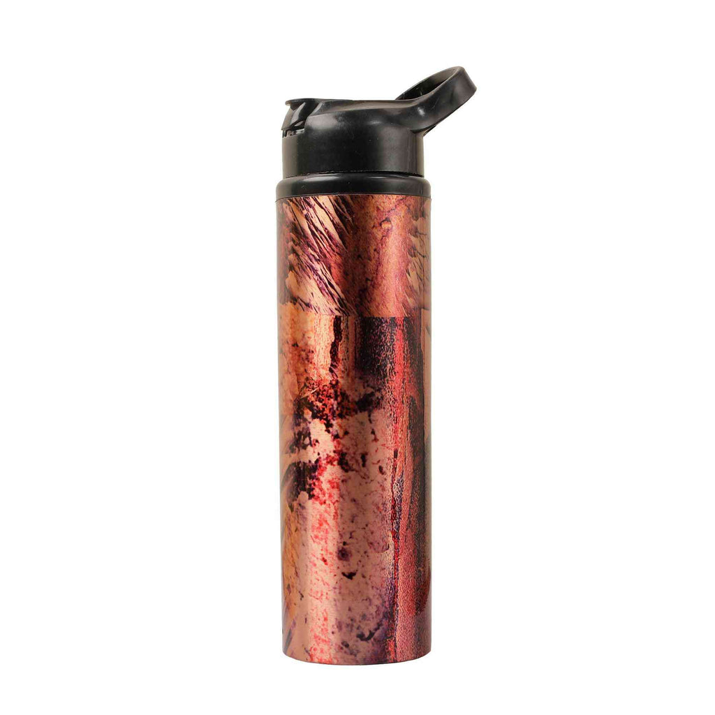 Volcano Print Copper Sipper Bottle - The Sundook
